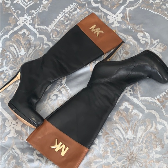 Michael Kors Shoes - MK leather boots